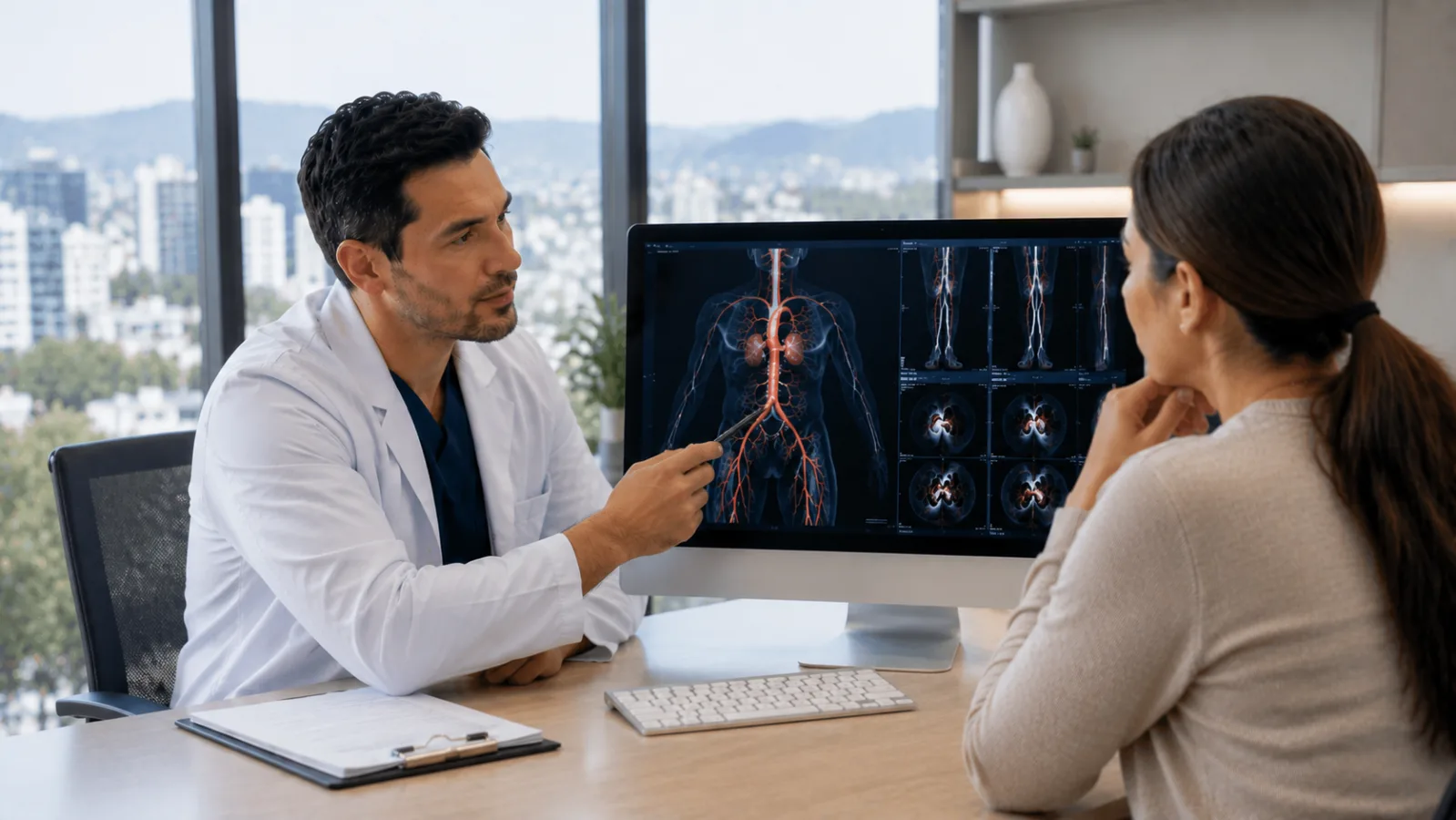 Angiólogo cirujano vascular y endovascular vs cardiólogo en Naucalpan